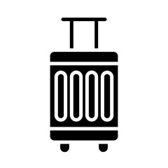 Train Luggage glyph icon