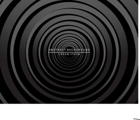 Abstract futuristic dark black background with wave design. Realistic 3d wallpaper with luxurious flowing lines. Perfect background for posters, websites, brochures, banners, applications, etc.