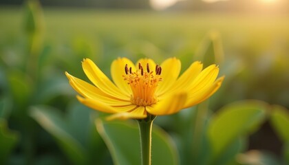 Blooming beauty in the field