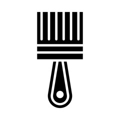 Paintbrush glyph icon