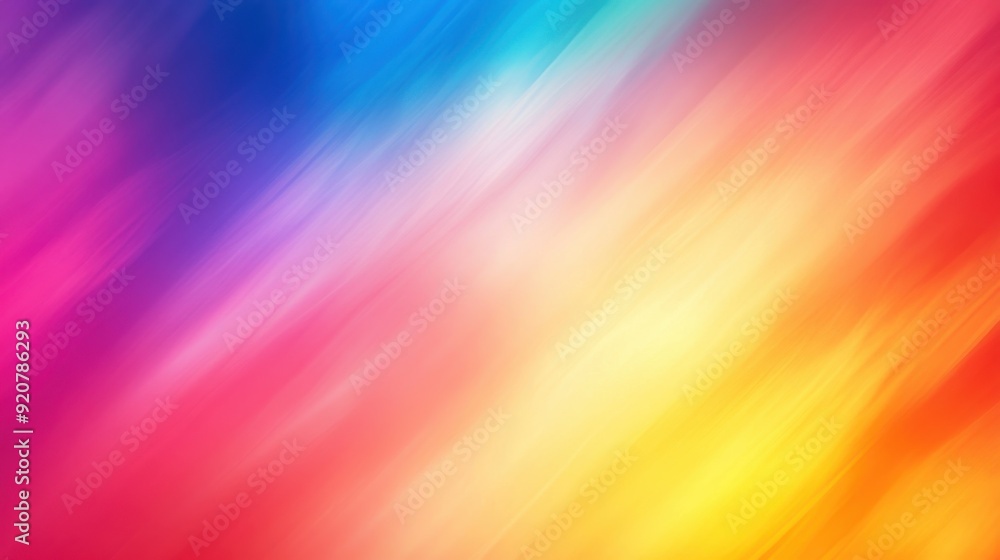 Poster colorful abstract blurred background for web design and desktop envelopment.