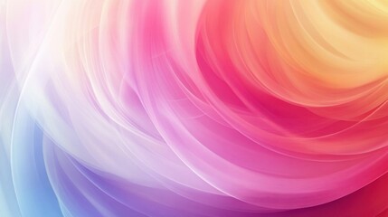 Fototapeta premium abstract background with smooth lines in pink, purple and blue colors