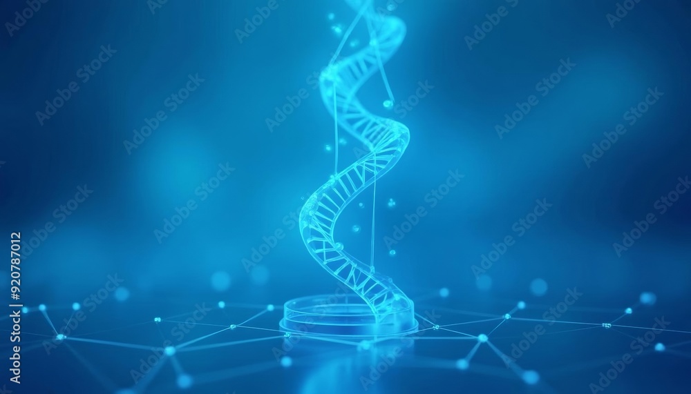 Poster exploring the dna code a journey into the blueprint of life
