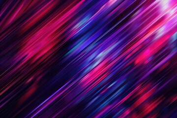 Fototapeta premium Vibrant digital painting with streaks of red, blue and purple.