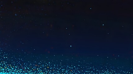 Obraz premium Dot internet connection with Bokeh and sky Blue Background generative Ai 