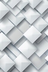 Obraz premium A modern abstract pattern. Paper cut-outs in a geometric style.