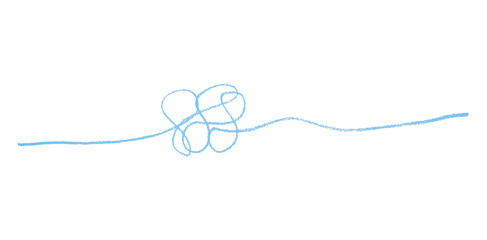 Light blue pencil lines on a transparent background.