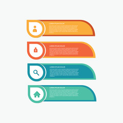 Gradient infographic step 5