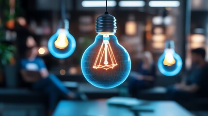 Mentorship and Coaching Programs Illustration of mentorship and coaching programs as part of employee training with glowing light accents.