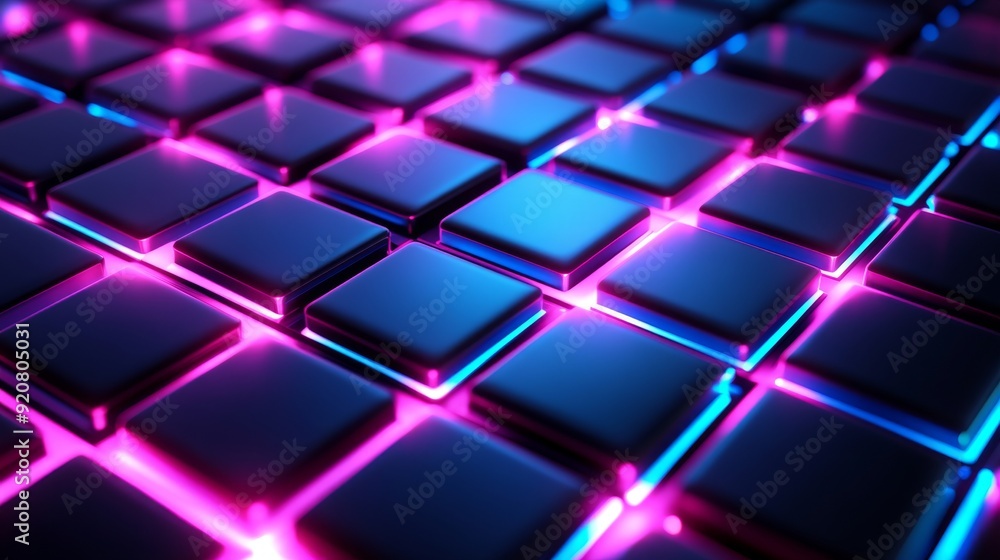 Poster a modern abstract digital 3d background. based on a stock image