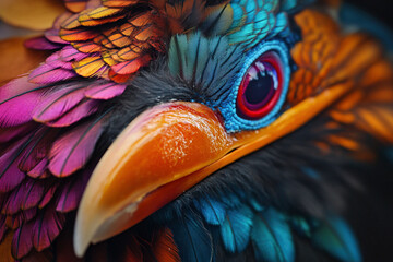 Fototapeta premium Closeup parrot