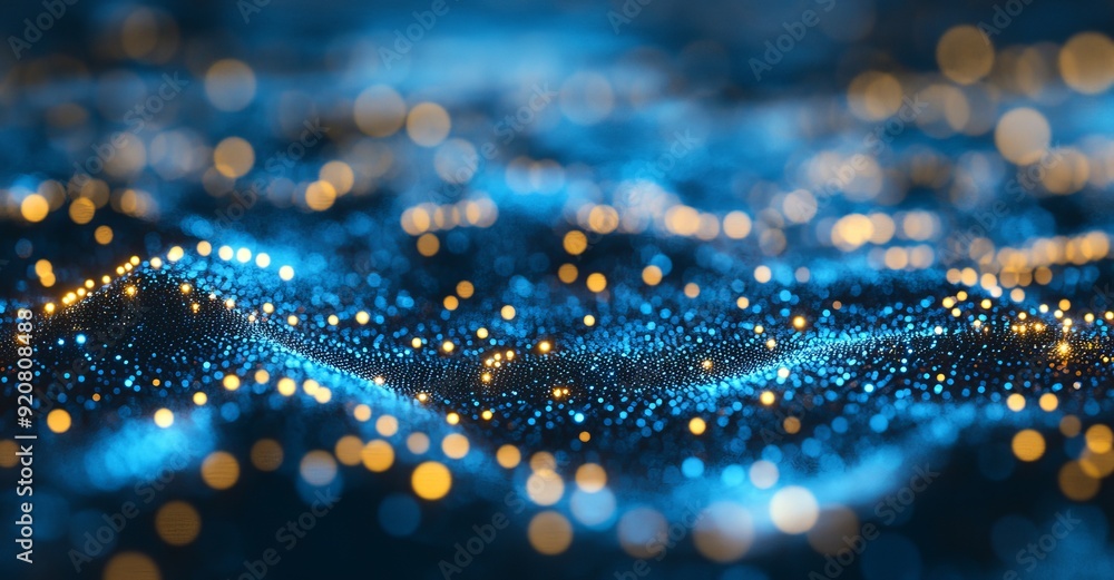 Poster an abstract tech background made of printed circuit boards. bokeh and depth of field effects. intern