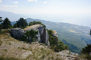 landscape in the mountains