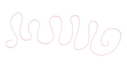 Pink pencil lines on transparent background.