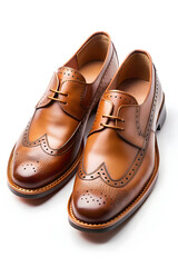 Fototapeta premium man step style shoes