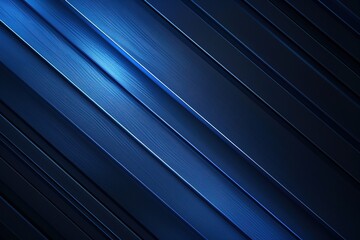 Obraz premium Abstract dark blue diagonal stripes background.