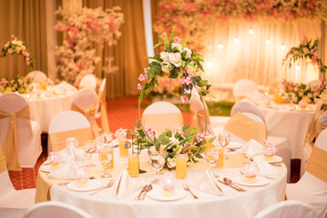 Amazing Floral decoration on table