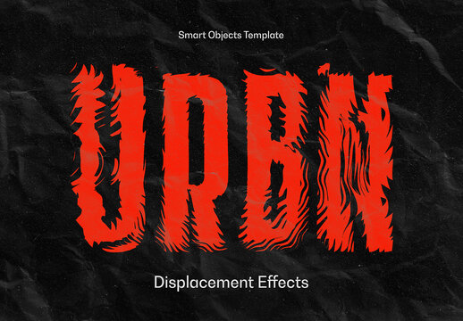 Distorted Effect Mockup
