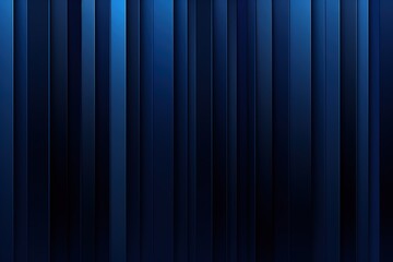Obraz premium Abstract dark blue striped background with subtle shadows.