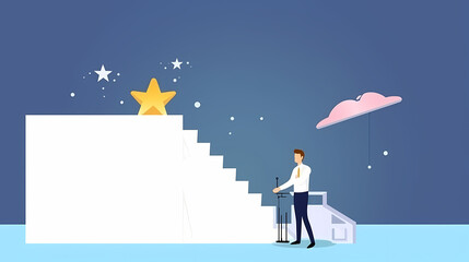 starting a new business project startup innovation vector image,Leave space for entering text.