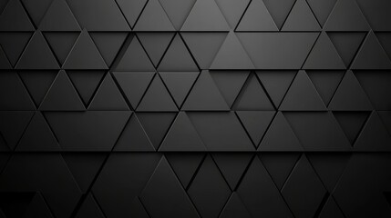 An abstract, futuristic background that combines tiles and triangular concrete blocks. 3D render of the scene.