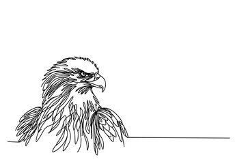 eagle head vector