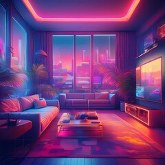 Modern luxury house interior architecture