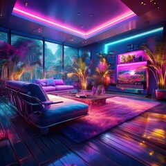 Modern luxury house interior architecture