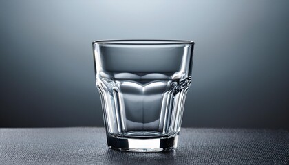Vaso de agua común.