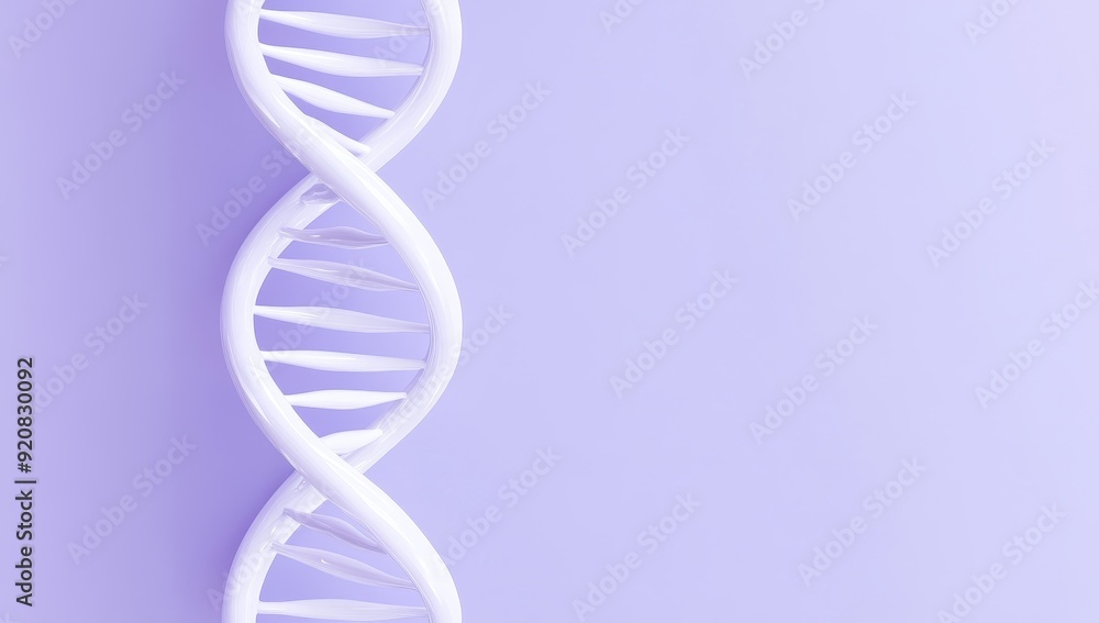 Aufkleber double helix structure of dna against a gradient background
