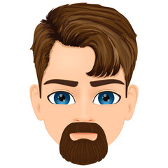 young boy with brown hair