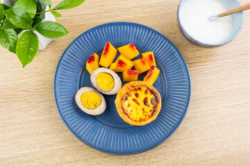 A delicious breakfast dish