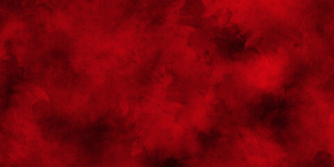 Abstract red smoke on black background, old style dark red grunge texture, brush painted red background used in weeding card, cover, graphics design and web design.	
