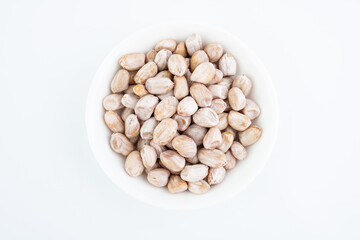 Snacks: boiled salted peanuts