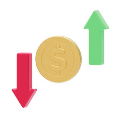 Finance 3D Icon Illustration Pack 