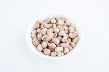 Snacks: boiled salted peanuts