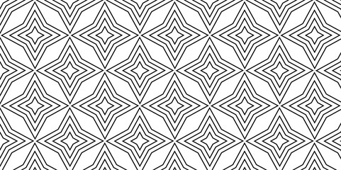 Abstract overlapping pattern minimal diamond geometric vector background. black stock line abstract pattern Transparent monochrome striped texture, seamless pattern, modern stylish texture.