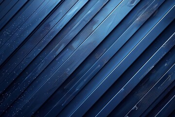 Obraz premium Abstract diagonal blue wooden background.