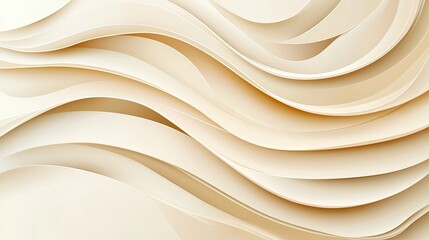 Obraz premium Abstract vector background with waves. 
