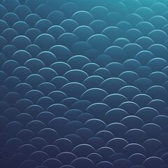 Obraz premium Fish Scale Pattern - Overlapping, rounded shapes resembling fish scales.