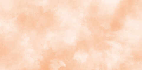 abstract Soft orange watercolor background for your design, abstract modern Light colored Antique distressed vintage grunge texture with scratches, grunge and smooth Old stained paper background, 