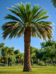 Fototapeta premium Wonderful palm tree