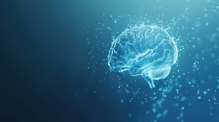 Fototapeta premium Digital Brain Illustration