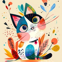 Cute_cat_illustration_with_whimsical_elements_playful_vibe