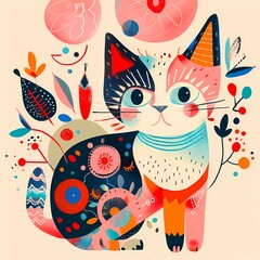 Cute_cat_illustration_with_whimsical_elements_playful_vibe