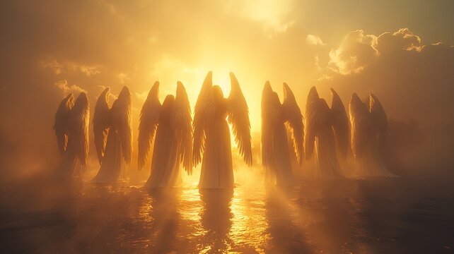 Seven Angels Stand Before God and They Are Given Seven Trumpets, Prophecy from the Book of Revelation
