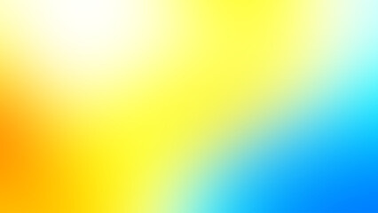 Modern smooth background mixed blue yellow orange