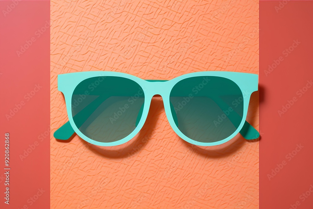 Wall mural sunglasses