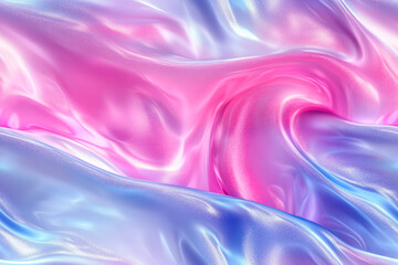 Obraz premium Pink Holographic Background
