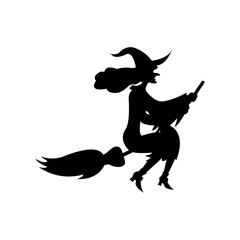 Halloween Witch Silhouette
